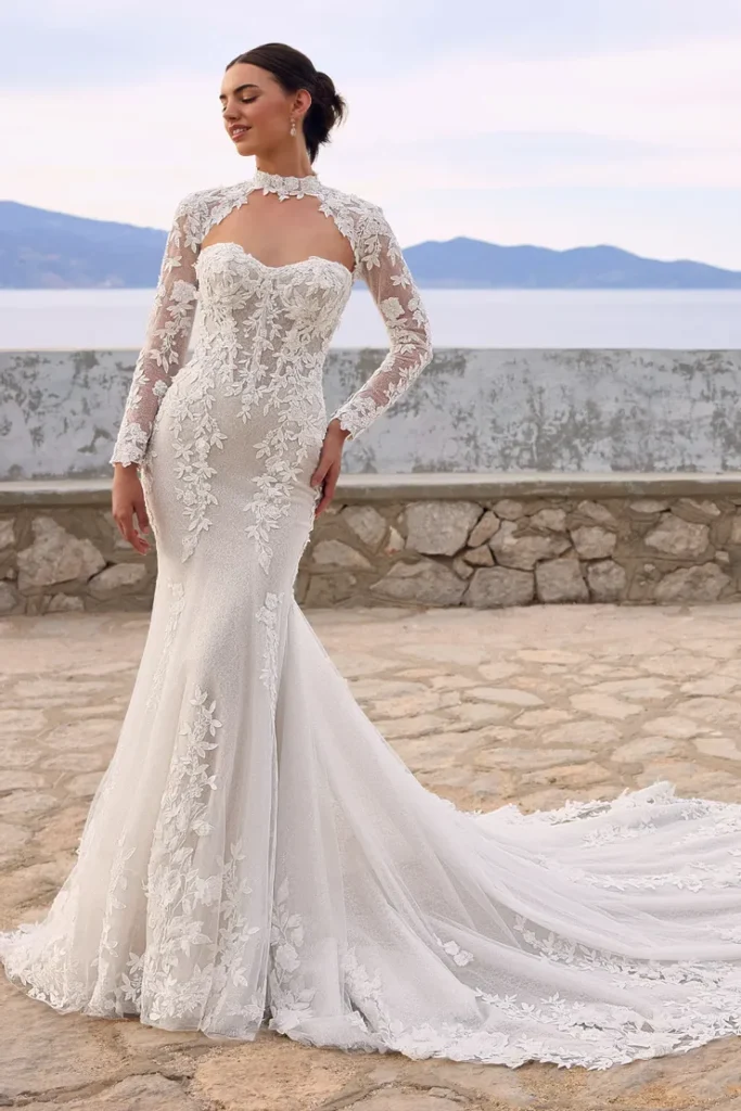 long sleeve wedding dresses